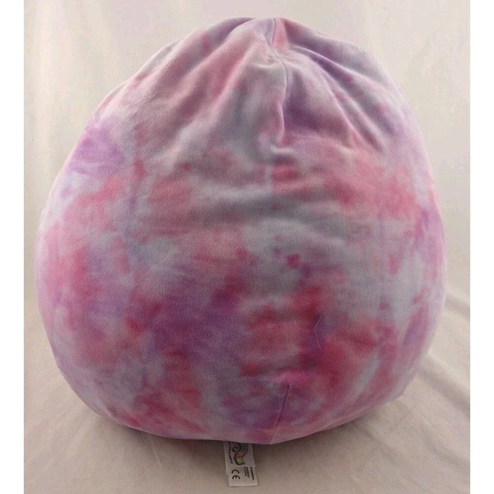 Purple & Pink Tie-Dye Sharie Sloth Squishmallow 18in Plush Stuffed Animal No Tag